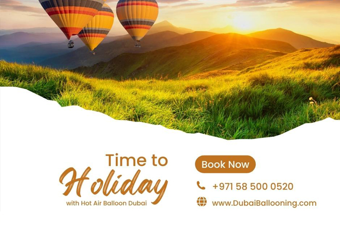 Hot Air Balloon Ride Dubai: Know Before You Go