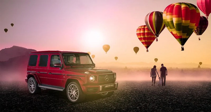 royal private hot air balloon Dubai sunrise luxury experience